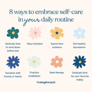 8 ways to embrace self-care in your daily routine.